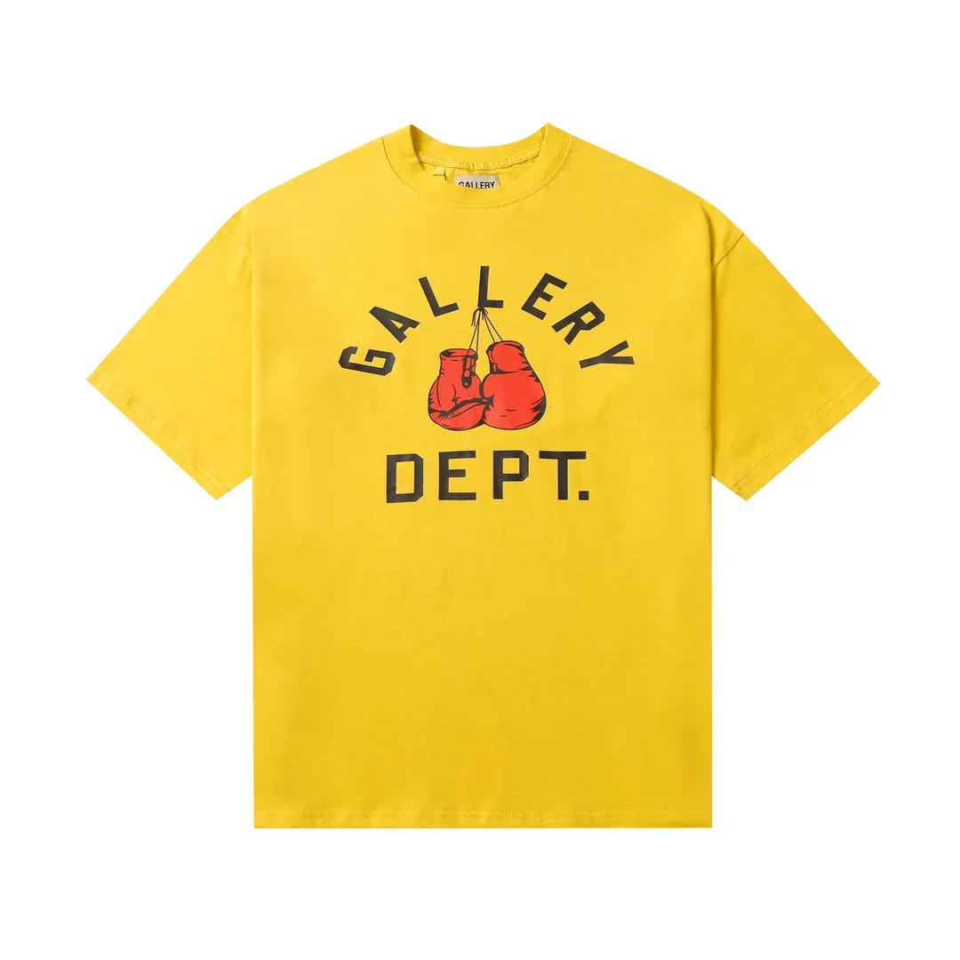 GALLERY.DEPT new summer short-sleeved model number: D3173#P106 color: apricot black yellow code number: S M L XL